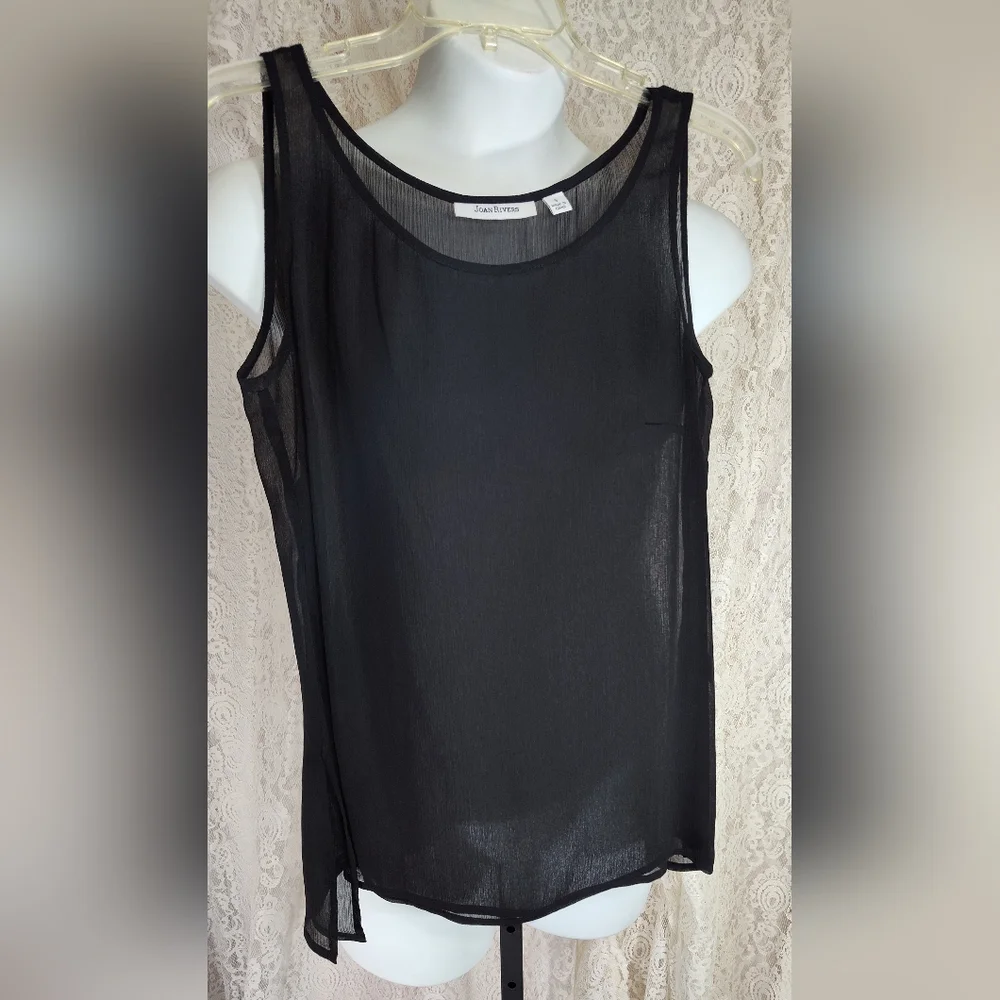 Joan River Dressy Sparkle Top NWOT - Picture 6 of 6